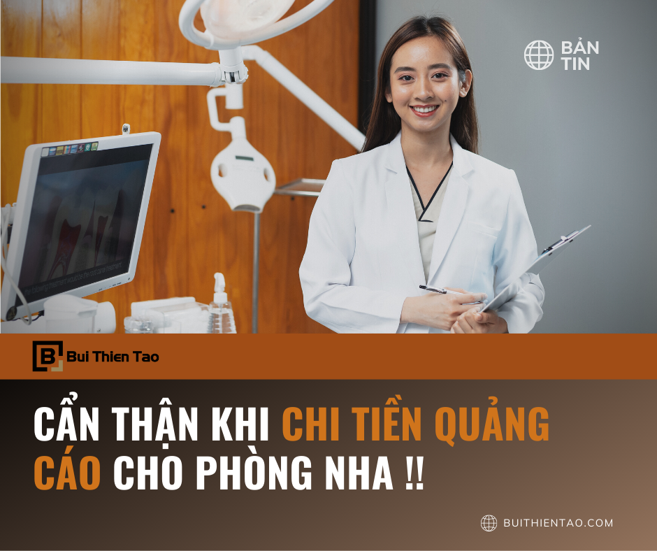 chi tiền quảng cáo cho phòng nha