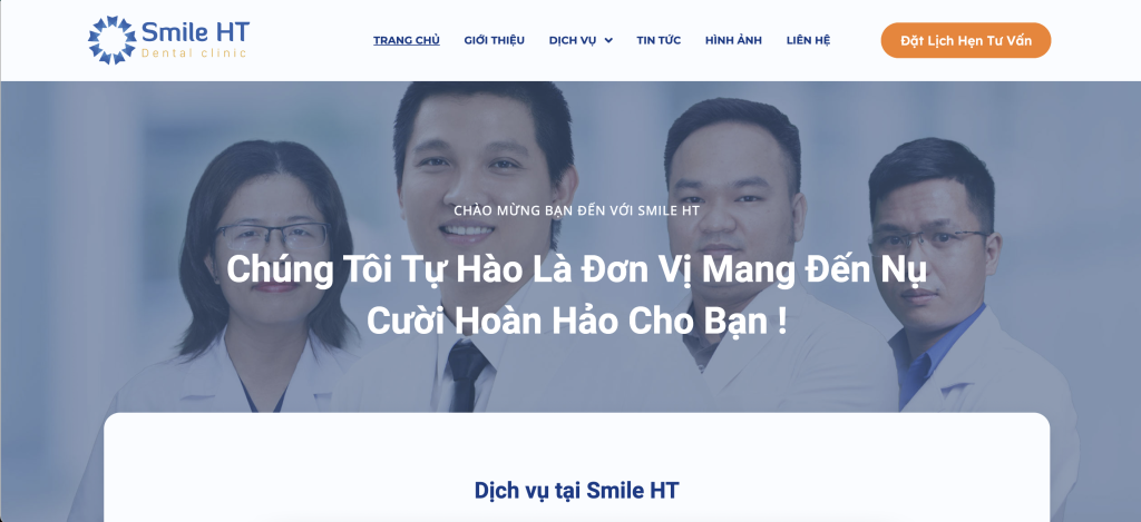 website phòng khám nha khoa