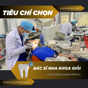 bác sĩ nha khoa giỏi